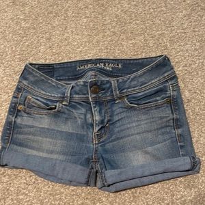 American eagle cut off jean shorts
